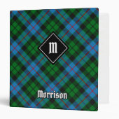 Clan Morrison Hunting Tartan 3 Ring Binder (Front/Inside)
