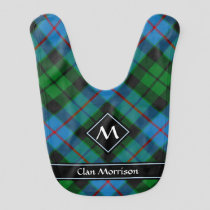 Clan Morrison Hunting Tartan Baby Bib