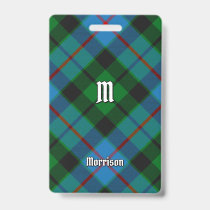 Clan Morrison Hunting Tartan Badge