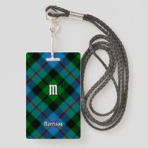 Clan Morrison Hunting Tartan Badge