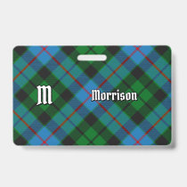 Clan Morrison Hunting Tartan Badge