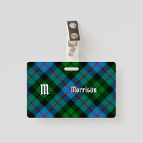 Clan Morrison Hunting Tartan Badge
