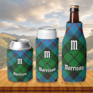 Clan Morrison Hunting Tartan Can Cooler