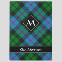 Clan Morrison Hunting Tartan Clipboard
