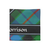 Clan Morrison Hunting Tartan Cloth Napkin (Quarter Fold)