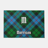 Clan Morrison Hunting Tartan Doormat (Front)