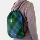 Clan Morrison Hunting Tartan Drawstring Bag (Insitu)