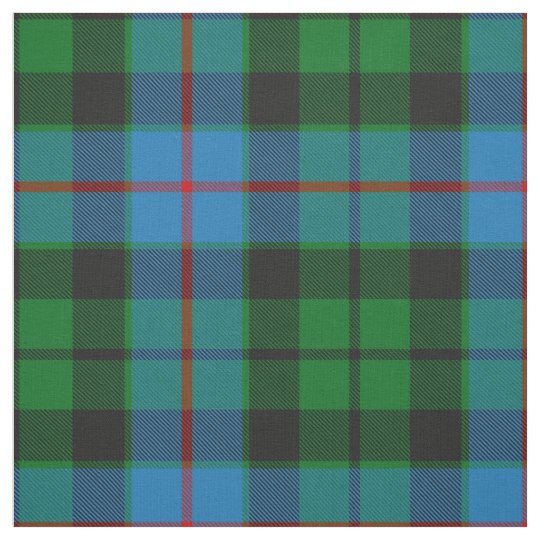 Morrison Green Modern Lightweight Tartan Fabric