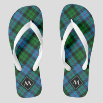 Clan Morrison Hunting Tartan Flip Flops