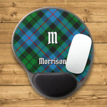 Clan Morrison Hunting Tartan Gel Mouse Pad