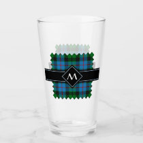 Clan Morrison Hunting Tartan Glass