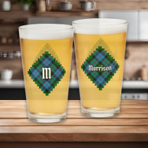 Clan Morrison Hunting Tartan Glass