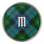 Clan Morrison Hunting Tartan Golf Ball Marker (Front)
