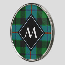 Clan Morrison Hunting Tartan Golf Ball Marker