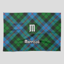 Clan Morrison Hunting Tartan Kitchen Towel