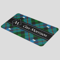 Clan Morrison Hunting Tartan License Plate
