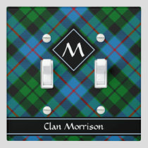 Clan Morrison Hunting Tartan Light Switch Cover