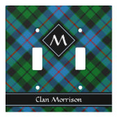 Clan Morrison Hunting Tartan Light Switch Cover (Front)