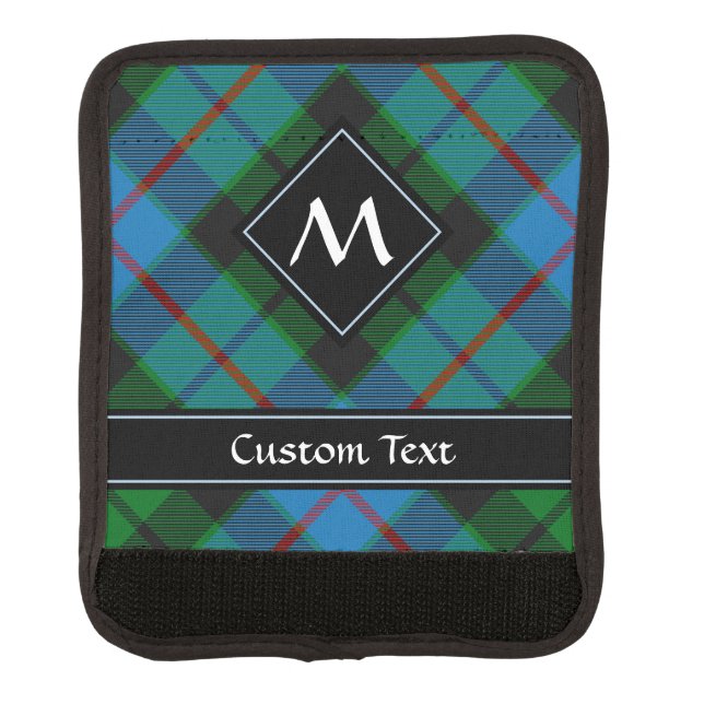 Clan Morrison Hunting Tartan Luggage Handle Wrap (Front)