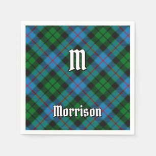 Clan Morrison Hunting Tartan Napkins