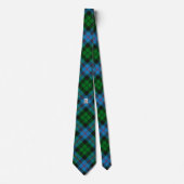 Clan Morrison Hunting Tartan Neck Tie (Front)