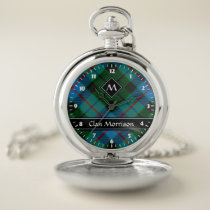 Clan Morrison Hunting Tartan Pocket Watch