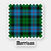 Clan Morrison Hunting Tartan Sticker (Front)