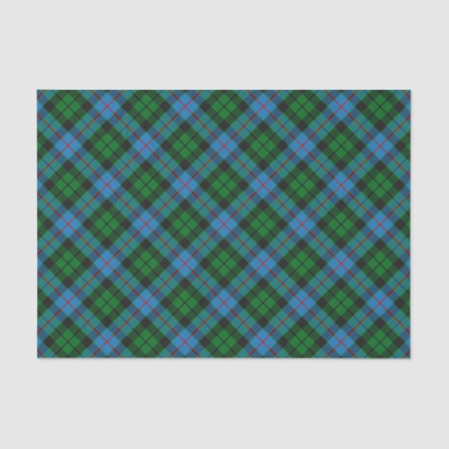 Clan Morrison Hunting Tartan Tissue Paper (Front)
