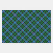 Clan Morrison Hunting Tartan Wrapping Paper Sheets (Front 3)