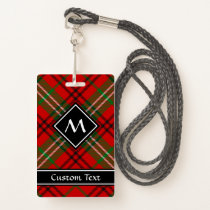Clan Morrison Red Tartan Badge