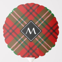 Clan Morrison Red Tartan Balloon