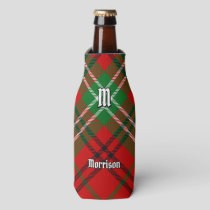 Clan Morrison Red Tartan Bottle Cooler