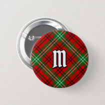 Clan Morrison Red Tartan Button