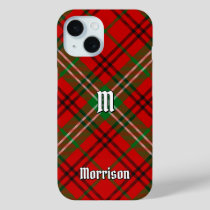 Clan Morrison Red Tartan Case-Mate iPhone Case