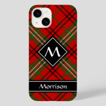 Clan Morrison Red Tartan Case-Mate iPhone Case