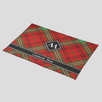 Clan Morrison Red Tartan Cloth Placemat