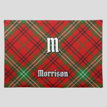 Clan Morrison Red Tartan Cloth Placemat