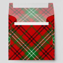 Clan Morrison Red Tartan Envelope