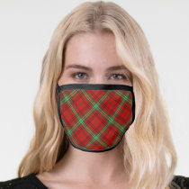 Clan Morrison Red Tartan Face Mask