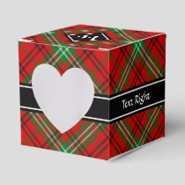 Clan Morrison Red Tartan Favor Box