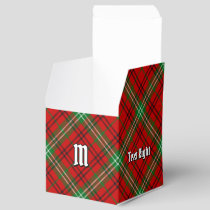 Clan Morrison Red Tartan Favor Box