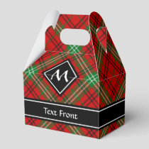 Clan Morrison Red Tartan Favor Box