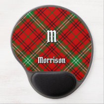 Clan Morrison Red Tartan Gel Mouse Pad