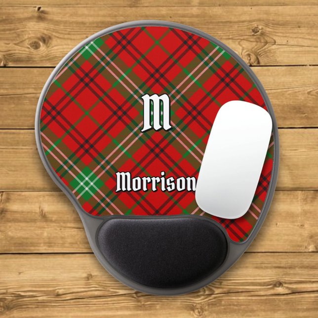 Clan Morrison Red Tartan Gel Mouse Pad (Creator Uploaded)