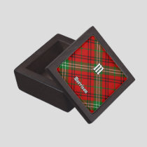 Clan Morrison Red Tartan Gift Box