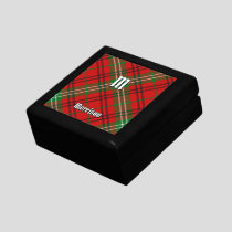 Clan Morrison Red Tartan Gift Box