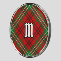 Clan Morrison Red Tartan Golf Ball Marker