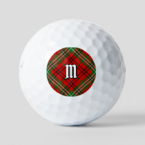 Clan Morrison Red Tartan Golf Balls