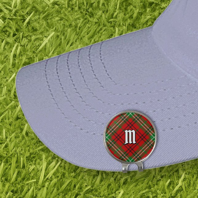 Clan Morrison Red Tartan Golf Hat Clip (Creator Uploaded)