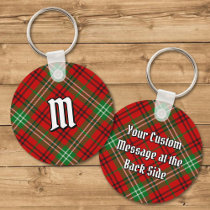 Clan Morrison Red Tartan Keychain